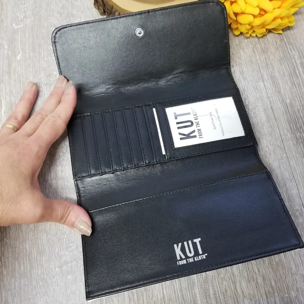 Black/White Kut From The Kloth Wallet - Picture 4 of 8
